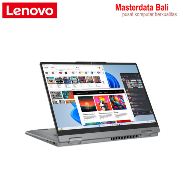 Laptop Lenovo IdeaPad 5 2-in-1 14IRU9 Core 3 100U 8GB 512GB SSD 14 WUXGA Touch 83DT008JID Luna Grey / 83DT008KID Cosmic Blue - Image 6