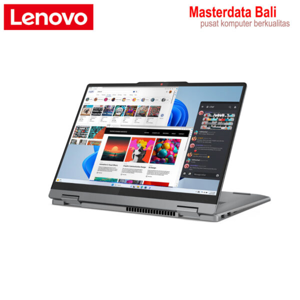 Laptop Lenovo IdeaPad 5 2in1 5 120U Oled 16GB 512SSD Luna Grey, P/N: 83DT007MID - Image 2