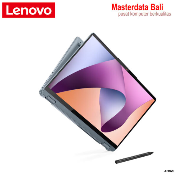 Laptop Lenovo Flex 5 R3-7330U/8GB/512 SSD/W11/OHS 2021-82XX00AHID Stone Blue/ 82XX00AFID Abbys Blue - Image 6