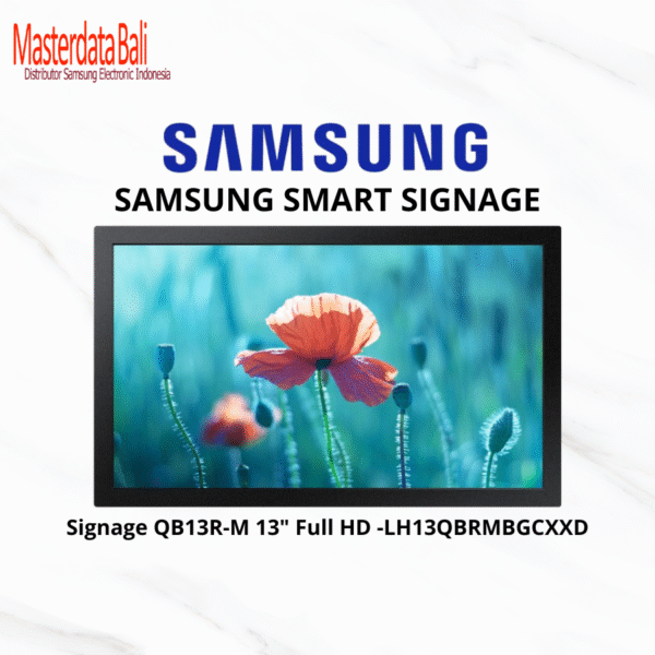Samsung Smart Signage Full HD 13" QB13R-M - LH13QBRMBGCXXD