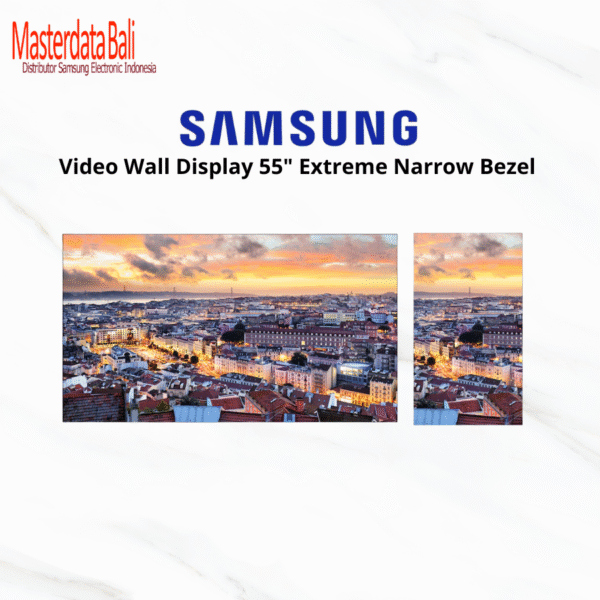 Samsung Extreme Narrow Bezel Video Wall Display (1.74mm bezel-to-bezel) 55" VH55B-E - LH55VHBEBTBXXD - Image 2
