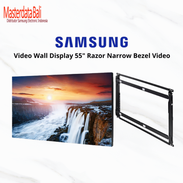 Samsung Razor Narrow Bezel Video Wall Display (0.44 mm bezel-to-bezel) 55" VH55R-R - LH55VHRRBTBXXD - Image 2