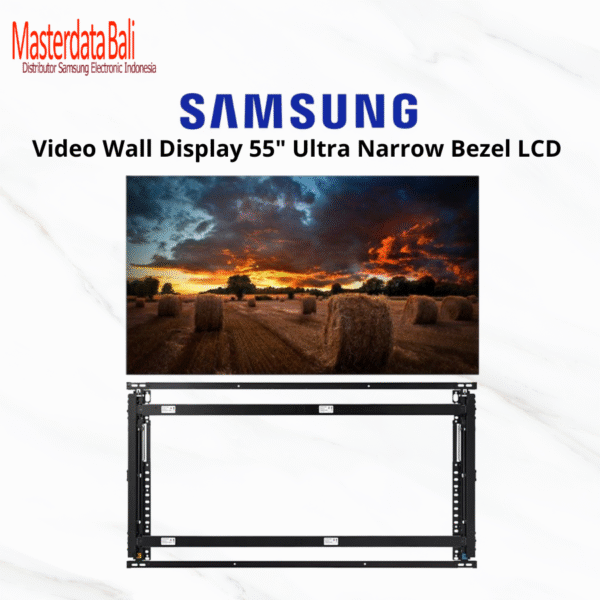Samsung Ultra Narrow Bezel LCD Video Wall Display (3.5mm bezel-to-bezel) 55" VM55B-U - LH55VMBUBGBSXD - Image 2