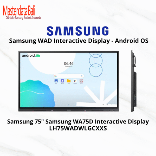 Samsung WAD Interactive Display 75" WA75D - LH75WADWLGCXXS