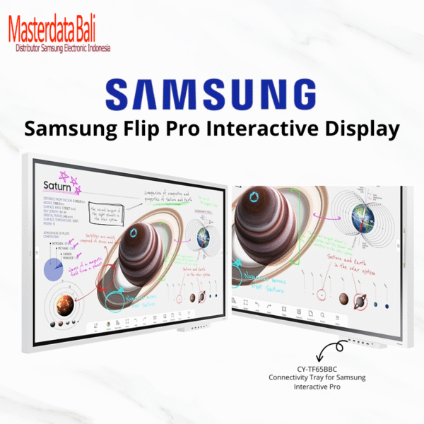Samsung Flip Pro 65" Interactive Display WM65B - LH65WMBWBGCSXD - Image 2