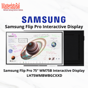 Samsung Flip Pro 75" Interactive Display WM75B - LH75WMBWBGCXXD