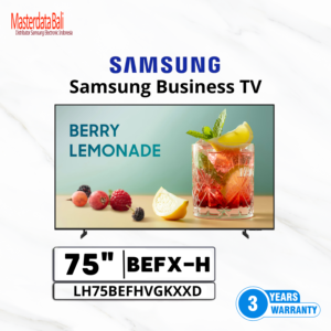 Samsung Business TV BE75FX-H 75" 4K UHD Smart - LH75BEFHVGKXXD