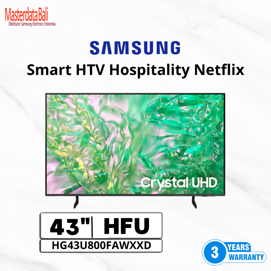 Samsung Hospitality Smart TV 43 Inch - HG43U800FAWXXD