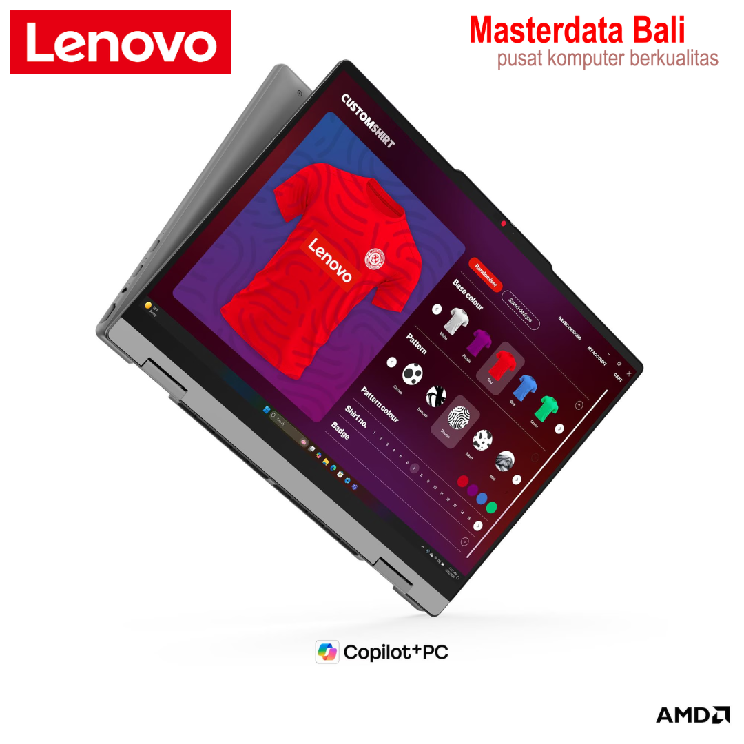 Laptop Lenovo IdeaPad 5 2-in-1 14IPH11 Intel Core Ultra 5 16GB 512GB 14" WUXGA IPS Luna Grey W11HSL OHS 2024 2Y Premium Care + ADP 83UG0024ID - Image 6