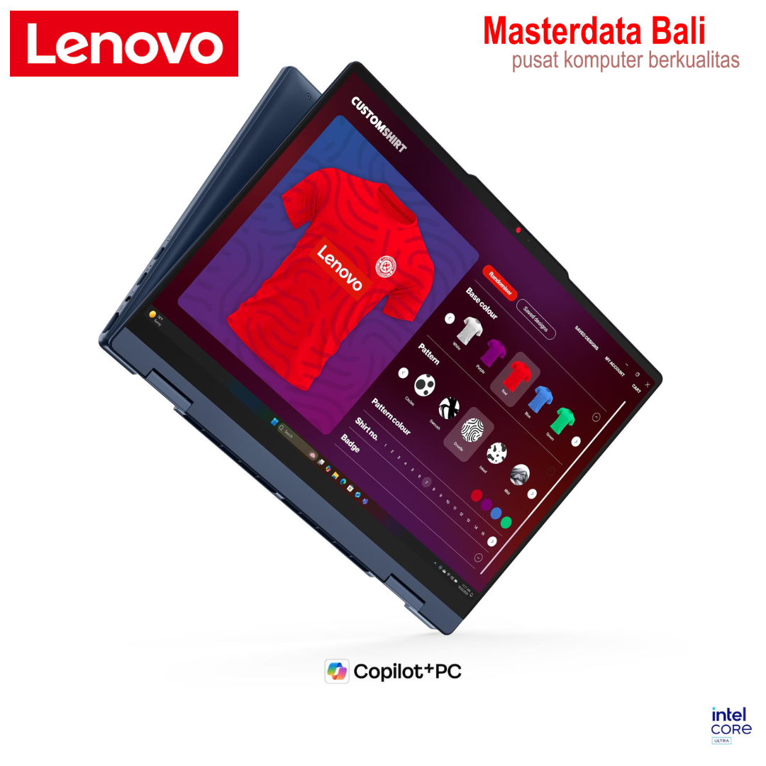laptop Lenovo IdeaPad 5 2-in-1 14IPH11 Intel Core Ultra 7 355, 8C 16GB 512GB 14" WUXGA IPS W11HSL + OHS 2024 2Y Warranty + ADP Free BACKPACK - Image 14