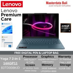Laptop Lenovo Yoga 7 2-in-1 14AGP11 83TD008KID
