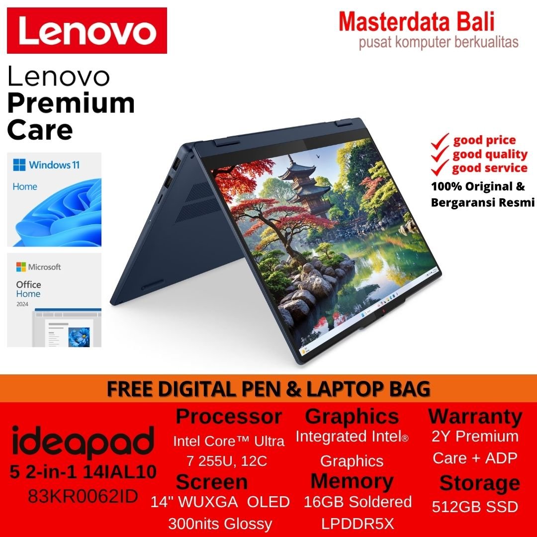 Laptop Lenovo IdeaPad 5 2-in-1 14IAL10 83KR0062ID